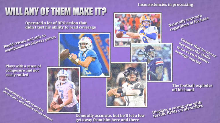 Are any of these quarterbacks in the NFL Draft worth taking?